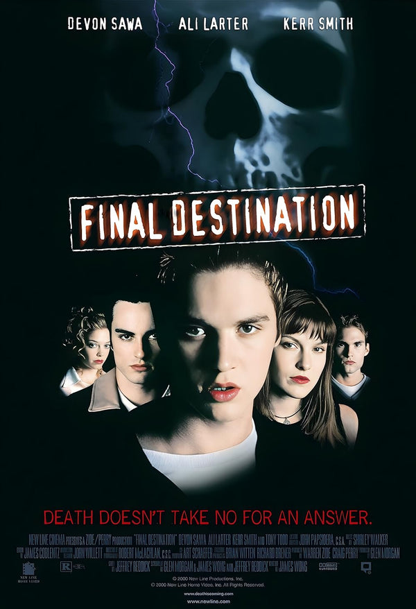 Final Destination (2000) Movie Poster - High Quality Print Movie Poster | Film Wall Art Print