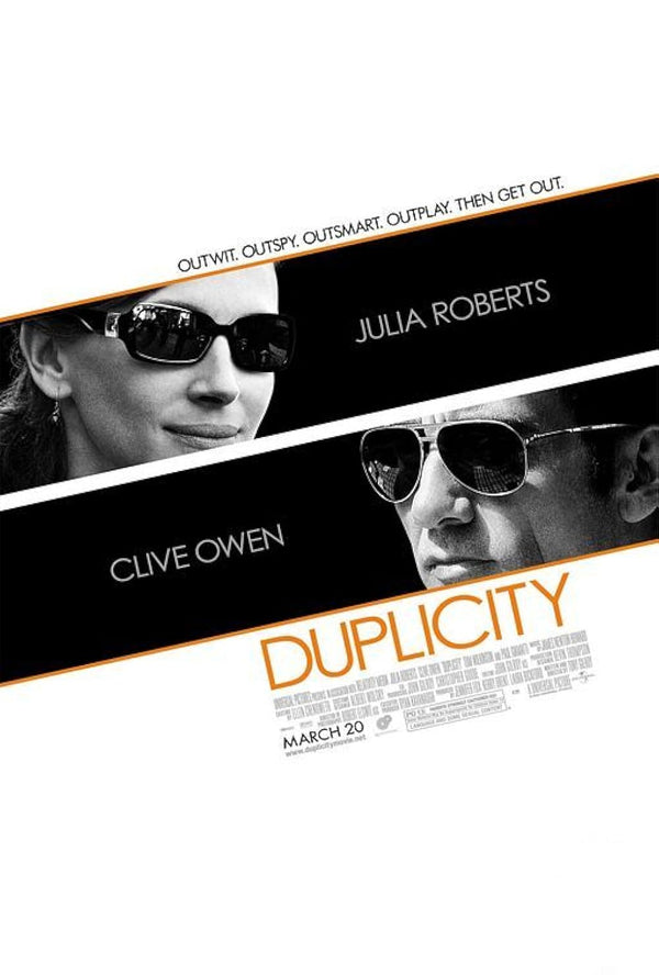 Duplicity (2009) - Comedy, Crime, Romance Movie Movie Poster | Film Wall Art Print