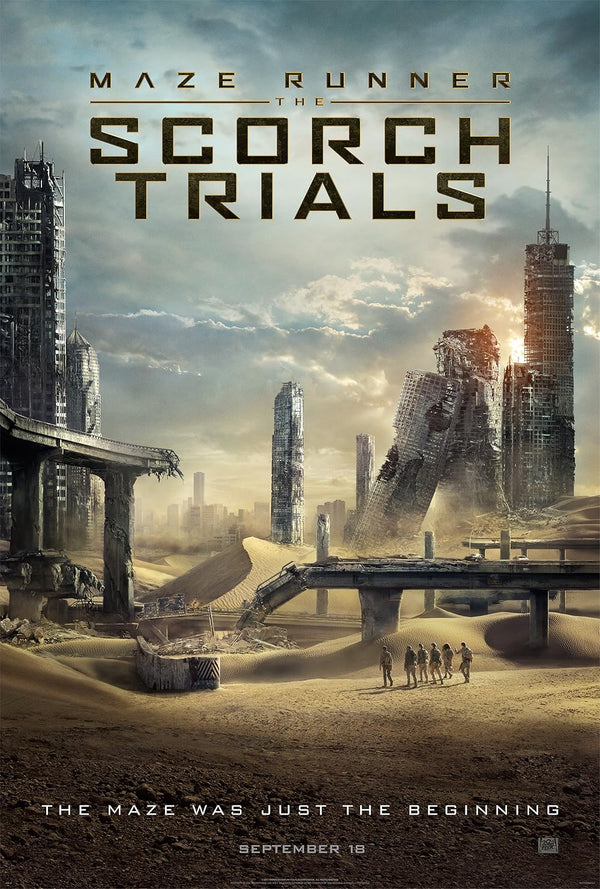 Maze Runner: The Scorch Trials (2015) Action Movie Poster Movie Poster | Film Wall Art Print