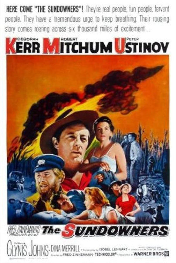 Sundowners (1960) - Classic Western Drama Movie Poster Movie Poster | Film Wall Art Print