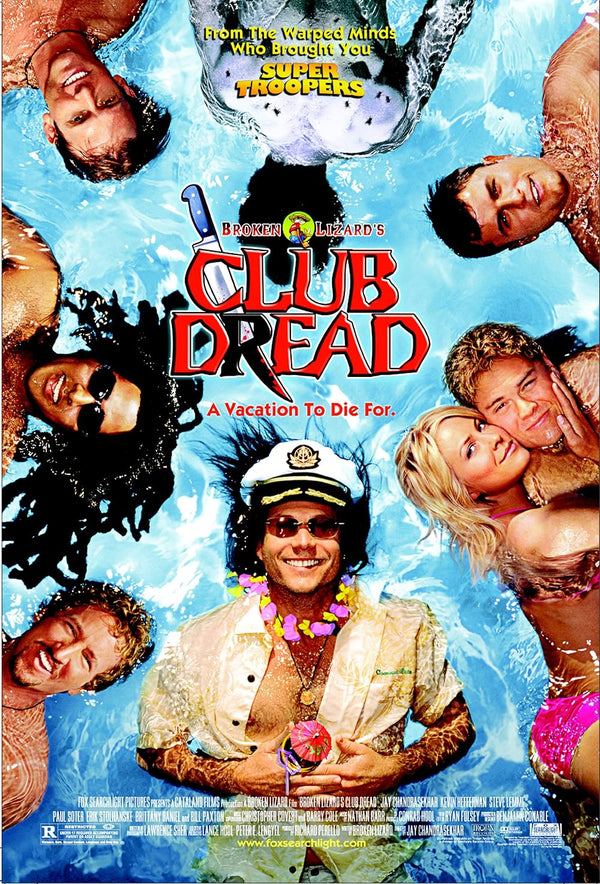Club Dread (2004) - Hilarious Horror & Mystery Thrills Movie Poster | Film Wall Art Print