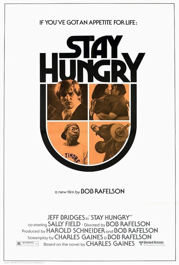 Stay Hungry (1976) - A Hilarious and Heartfelt Comedy Drama Movie Poster | Film Wall Art Print