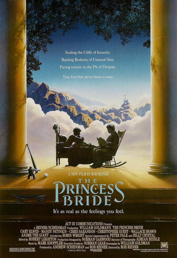 The Princess Bride Movie Poster - Classic Fantasy Adventure Film Art Movie Poster | Film Wall Art Print