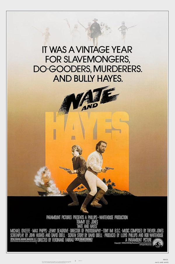 Nate and Hayes (1983) - Action Adventure Comedy Movie Poster Movie Poster | Film Wall Art Print