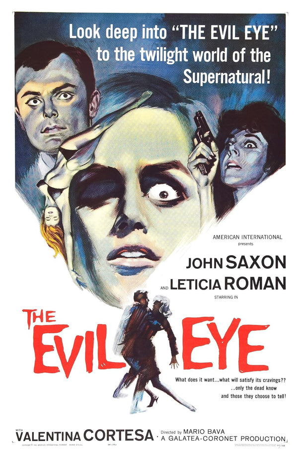 Evil Eye (1963) – Chilling Horror, Mystical Romance, and Dark Secrets Movie Poster | Film Wall Art Print