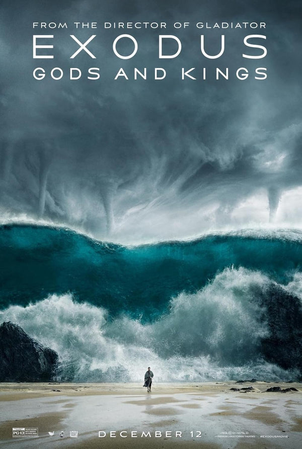 Exodus: Gods and Kings (2014) Movie Poster – Epic Animated Adventure Movie Poster | Film Wall Art Print