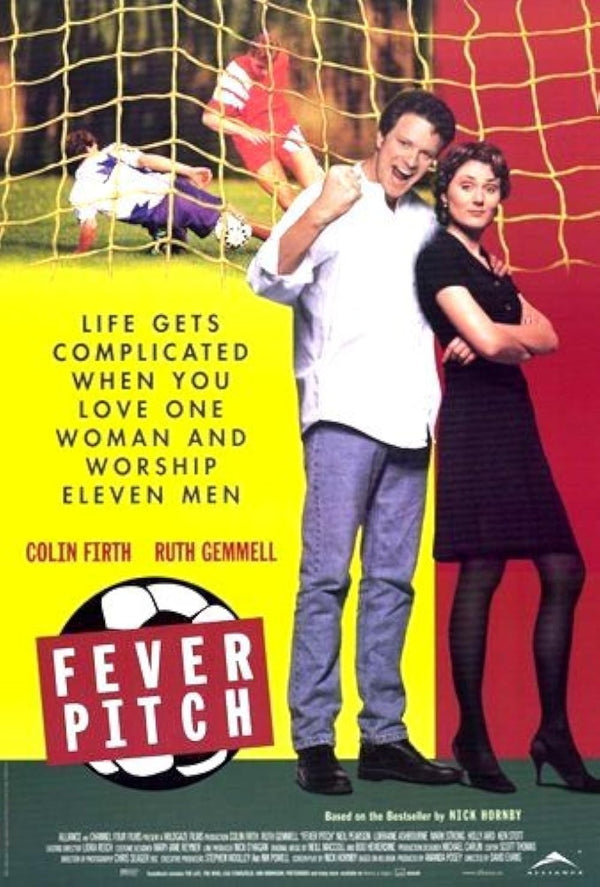 Fever Pitch (1997) - Romantic Comedy Movie Poster Movie Poster | Film Wall Art Print