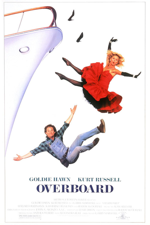 Overboard Movie Poster - Classic Romantic Comedy Film Art Movie Poster | Film Wall Art Print