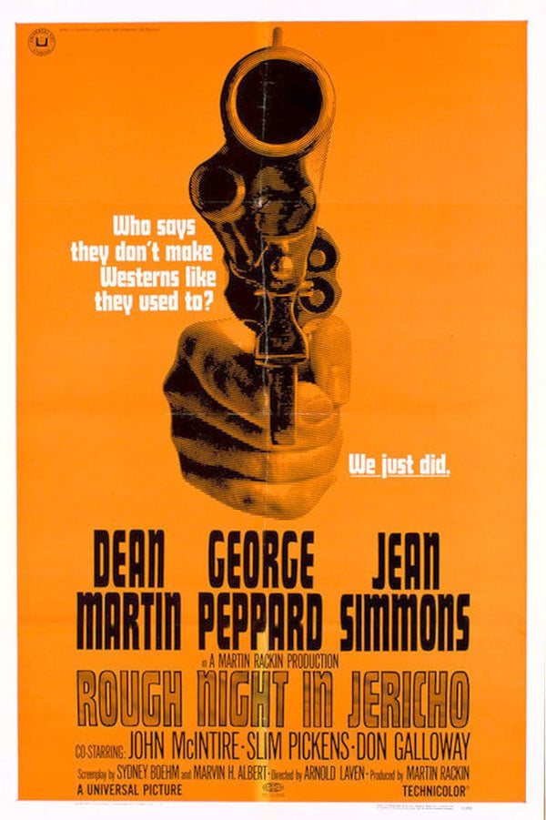 Rough Night in Jericho (1967) - Drama Western Romance Movie Poster Movie Poster | Film Wall Art Print