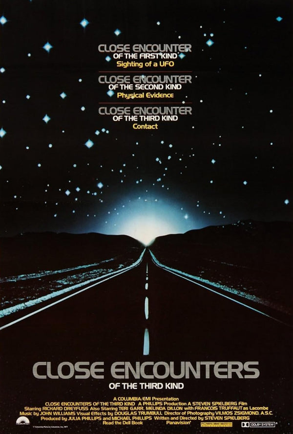 Close Encounters of the Third Kind Movie Poster Movie Poster | Film Wall Art Print
