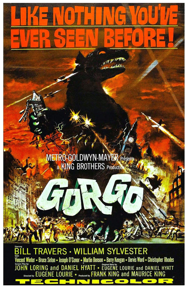 Gorgo (1961) – Classic Horror & Sci-Fi Movie Poster Movie Poster | Film Wall Art Print