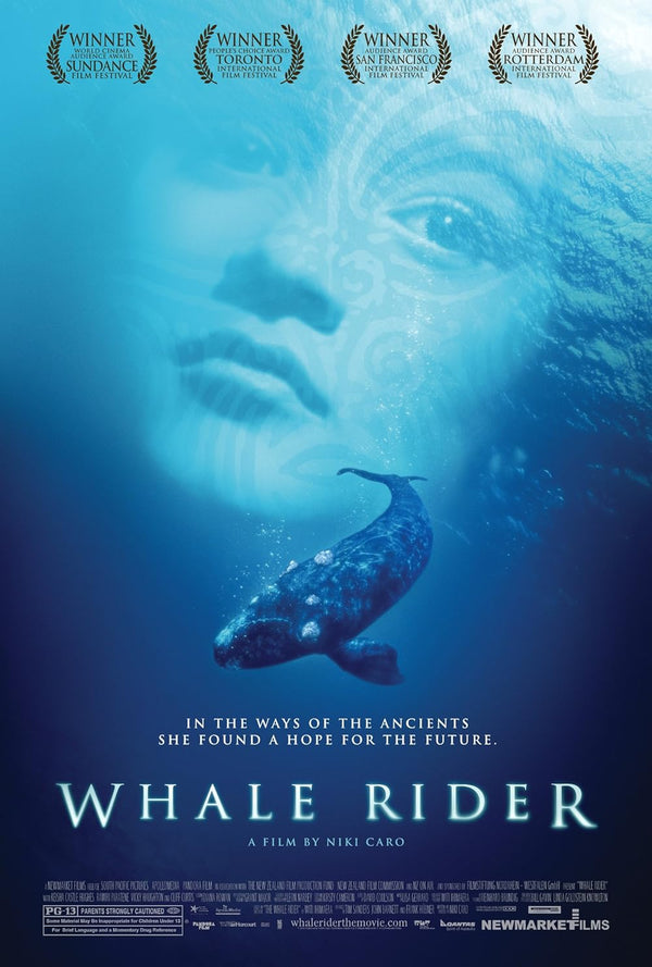 Whale Rider (2002) - Heartwarming Drama & Family Film Movie Poster | Film Wall Art Print