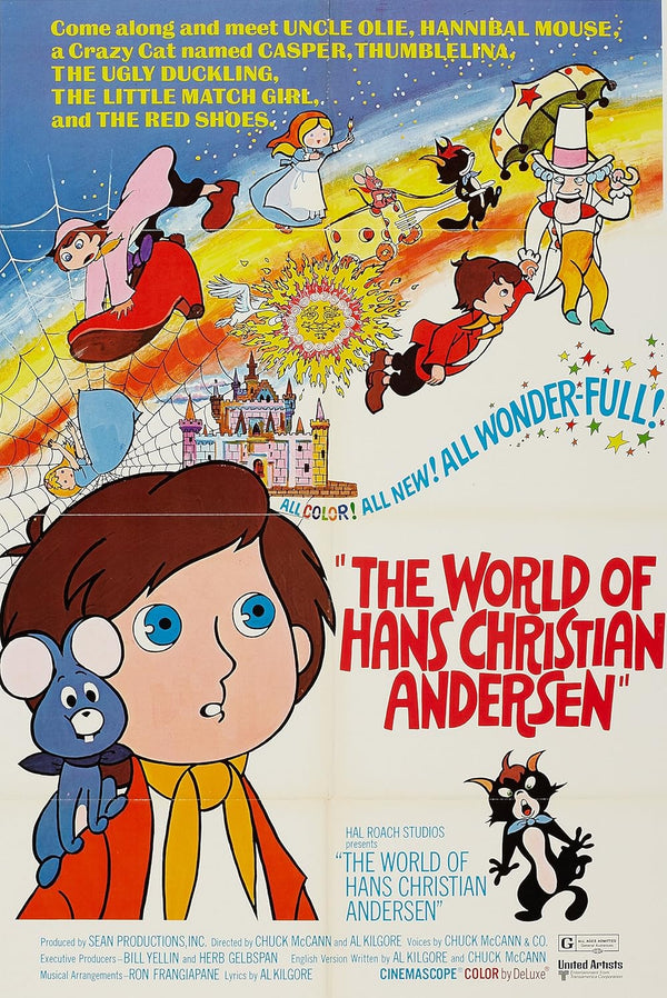 World of Hans Christian Anderson (1968) - Animated Family Fantasy Classic Movie Poster | Film Wall Art Print