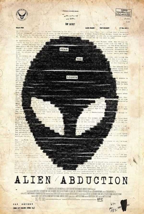 Alien Abduction Club (2014) - Action, Adventure, Horror Movie Movie Poster | Film Wall Art Print