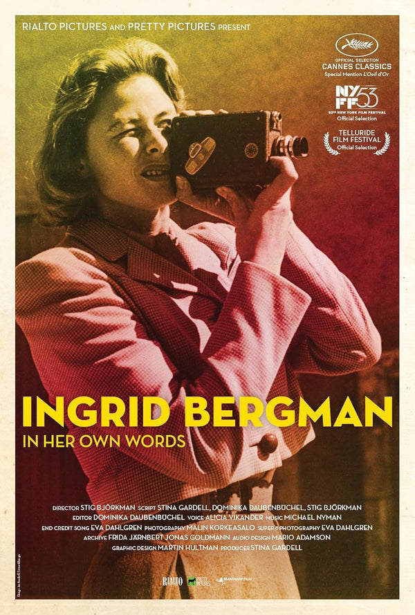 Ingrid Bergman (2015) Documentary: A Biography of the Iconic Actress Movie Poster | Film Wall Art Print