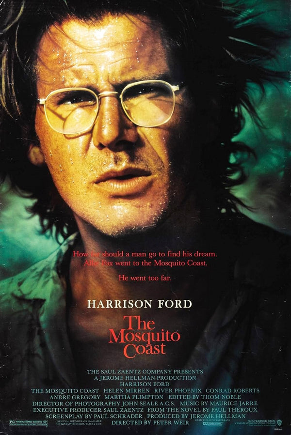 Mosquito Coast (1986) Adventure Thriller Movie Poster Movie Poster | Film Wall Art Print