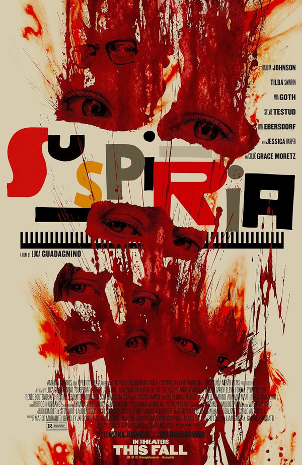 Suspiria Movie Poster - Iconic Horror Film Art by Dario Argento Movie Poster | Film Wall Art Print
