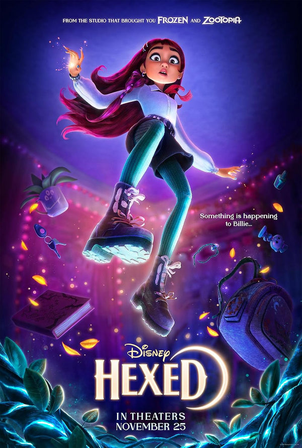 Hexed (2026) - Animated Adventure Comedy Movie Poster Movie Poster | Film Wall Art Print