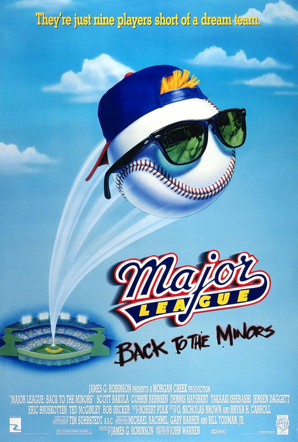 Major League: Back to the Minors (1998) – Comedy Sport Movie Movie Poster | Film Wall Art Print