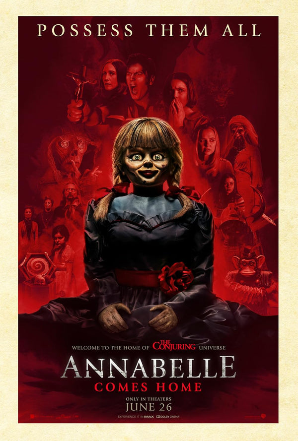 Annabelle Comes Home (2019) Horror Movie Poster Movie Poster | Film Wall Art Print