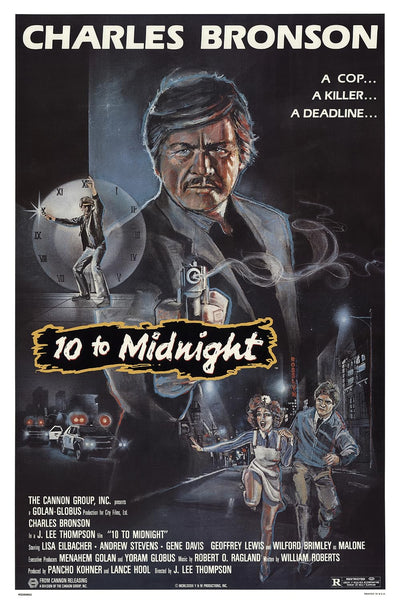 10 To Midnight (1983) – Crime Thriller Poster Movie Poster | Film Wall Art Print