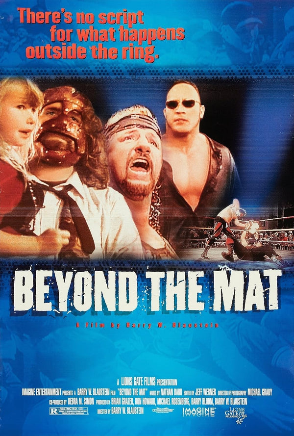 Beyond the Mat (1999) - Inside the World of Professional Wrestling Movie Poster | Film Wall Art Print