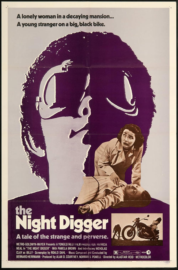 Night Digger (1971) - Chilling Drama, Horror & Thriller Poster Movie Poster | Film Wall Art Print