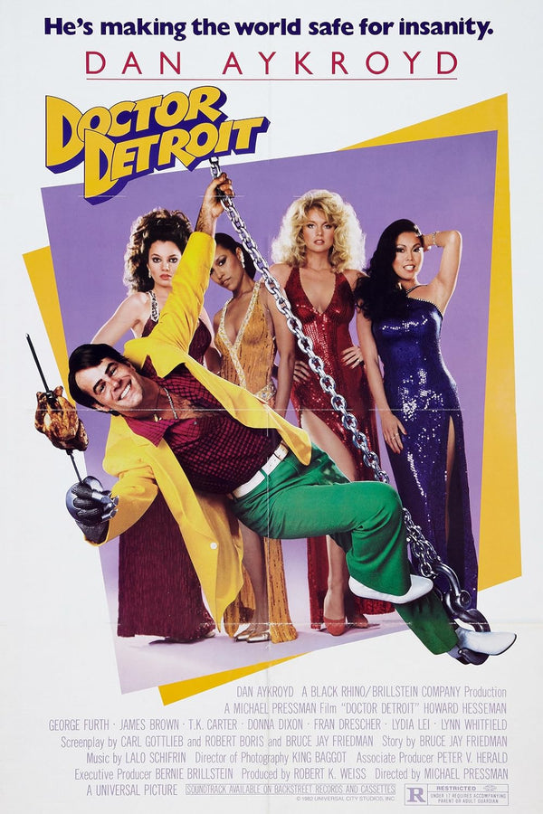 Doctor Detroit (1983) Comedy Movie Poster Movie Poster | Film Wall Art Print