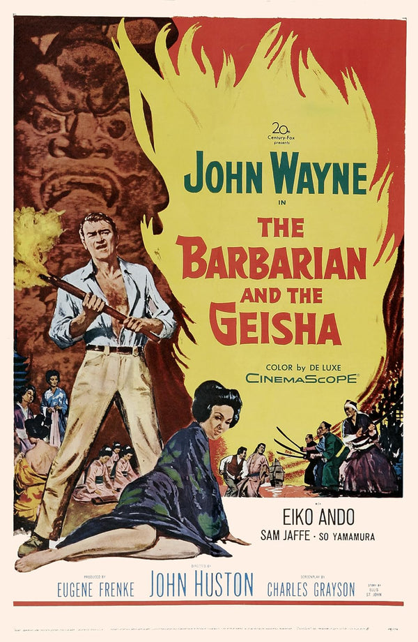 Barbarian and the Geisha (1958) – Epic Adventure & Historical Drama Movie Poster | Film Wall Art Print