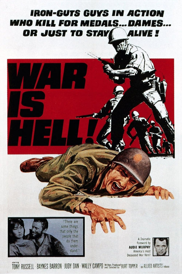 War is Hell (1961) – A Gritty War Drama Poster Movie Poster | Film Wall Art Print