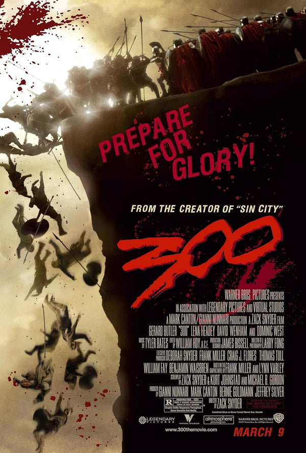 300 Movie Poster 2006 - Action & Drama Epic Film Movie Poster | Film Wall Art Print