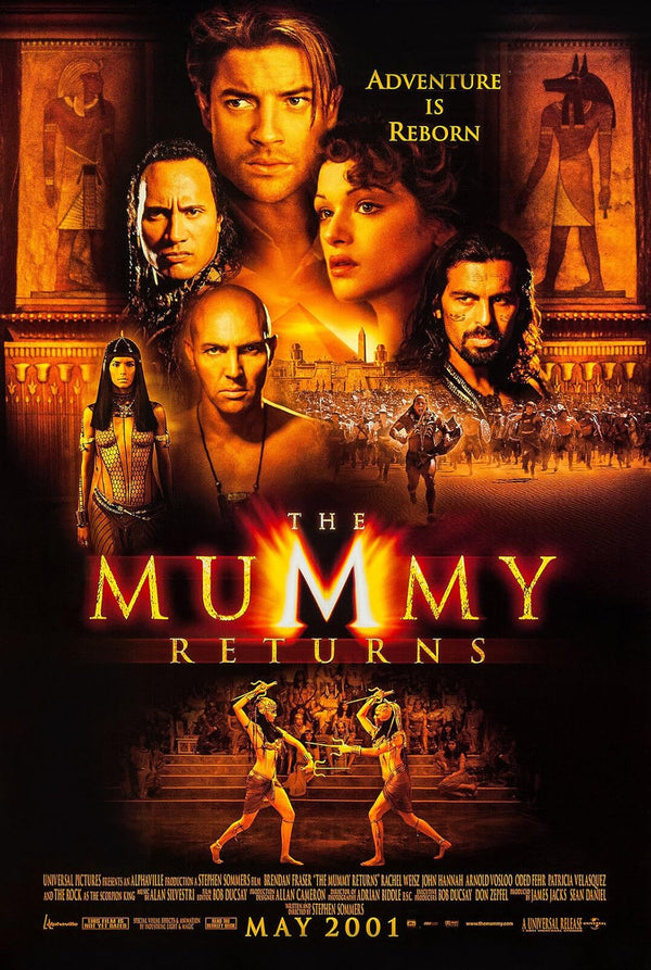 The Mummy Returns Movie Poster - Official Artwork & Collectible Prints Movie Poster | Film Wall Art Print