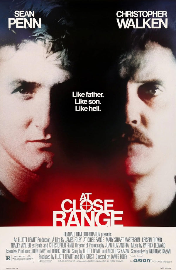 At Close Range (1986) – Crime Drama Poster Movie Poster | Film Wall Art Print