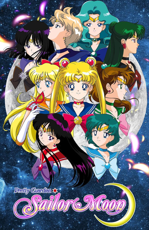 Sailor Moon: Action-Packed Anime Adventure | Stream Now Movie Poster | Film Wall Art Print