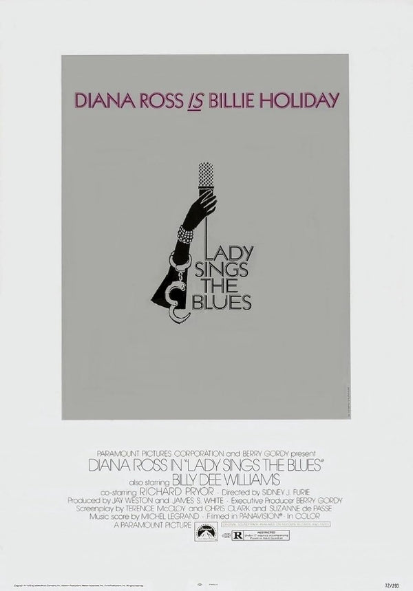 Lady Sings The Blues (1972) - Biography Drama Music Movie Poster Movie Poster | Film Wall Art Print