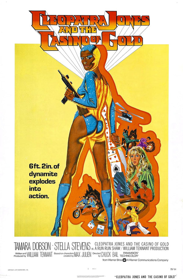 Cleopatra Jones and the Casino of Gold (1975) Action Movie Movie Poster | Film Wall Art Print