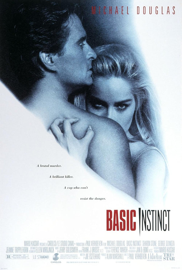 Basic Instinct Movie Poster - Iconic 1992 Thriller Art Movie Poster | Film Wall Art Print