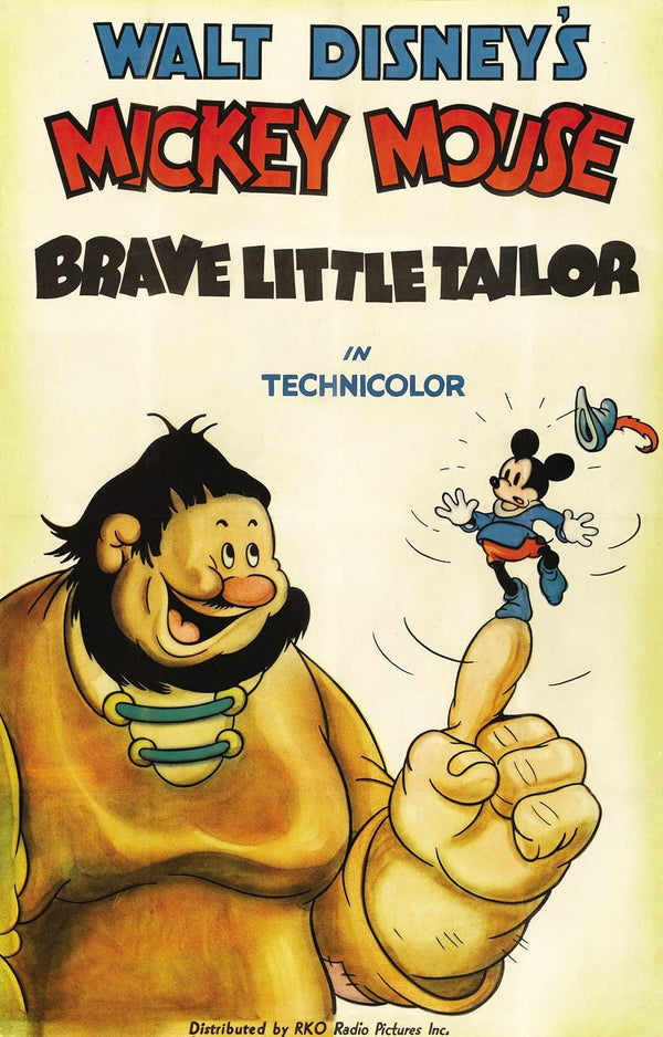 Brave Little Tailor | Animated Comedy Short Film [2023] Movie Poster | Film Wall Art Print