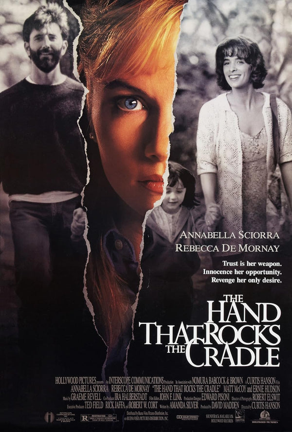 The Hand That Rocks The Cradle (1992) – Drama Thriller Movie Poster Movie Poster | Film Wall Art Print