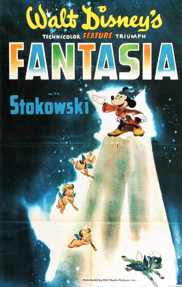 Fantasia (1940) – Classic Animated Fantasy Movie Poster Movie Poster | Film Wall Art Print