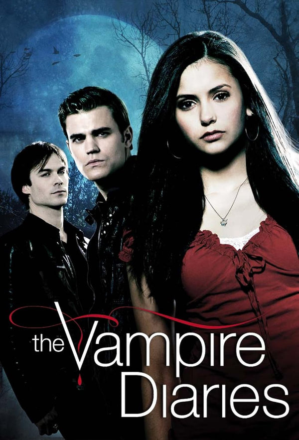 The Vampire Diaries Poster - Official TV Series Artwork Movie Poster | Film Wall Art Print