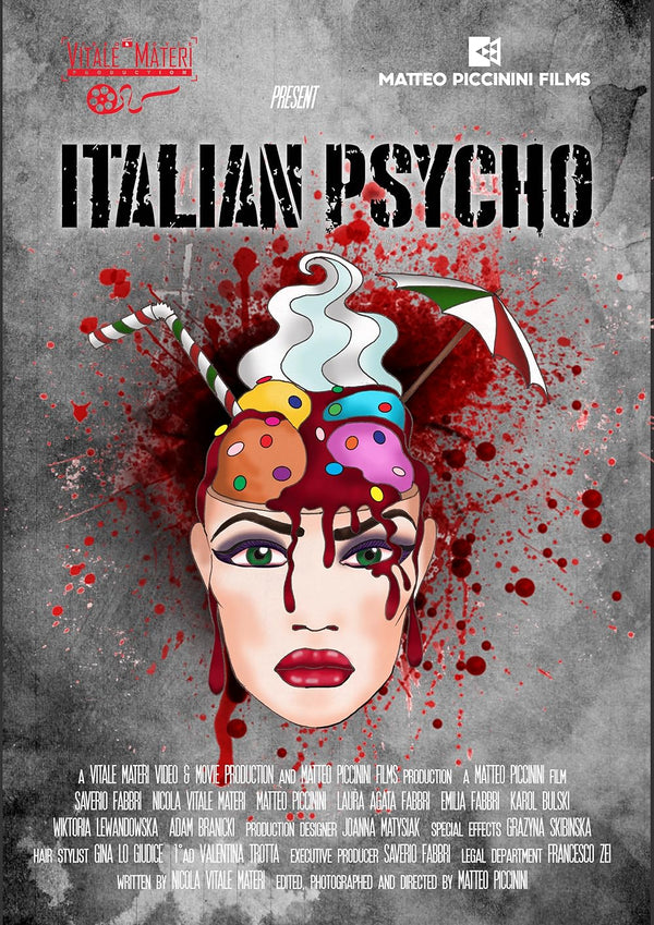 Psycho (Italian) – Crime, Drama, Horror Movie Poster Movie Poster | Film Wall Art Print