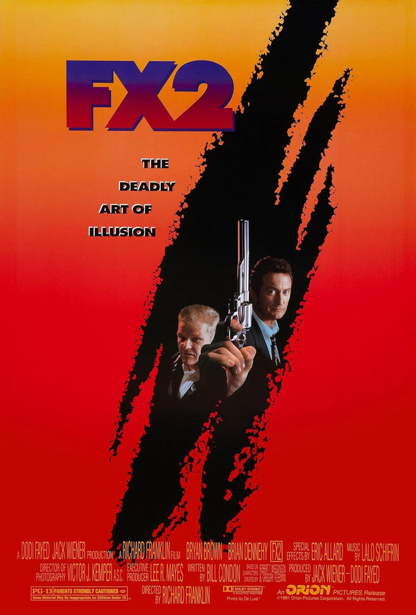 FX2 (1991) Action Thriller Movie Poster – Collectible Art Movie Poster | Film Wall Art Print