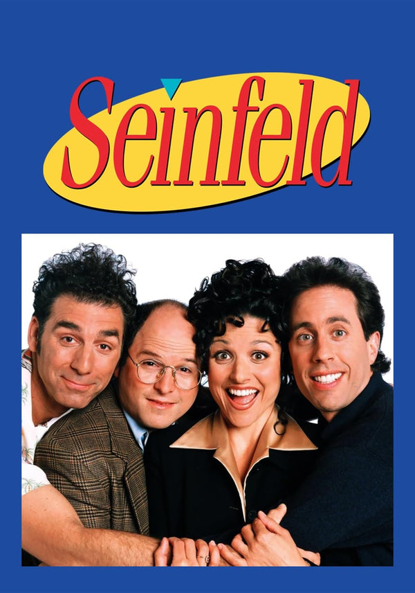 Seinfeld TV Series Poster – Iconic 90s Comedy Artwork Movie Poster | Film Wall Art Print
