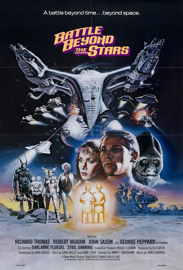 Battle Beyond The Stars (1980) Action Sci-Fi Adventure Poster Movie Poster | Film Wall Art Print