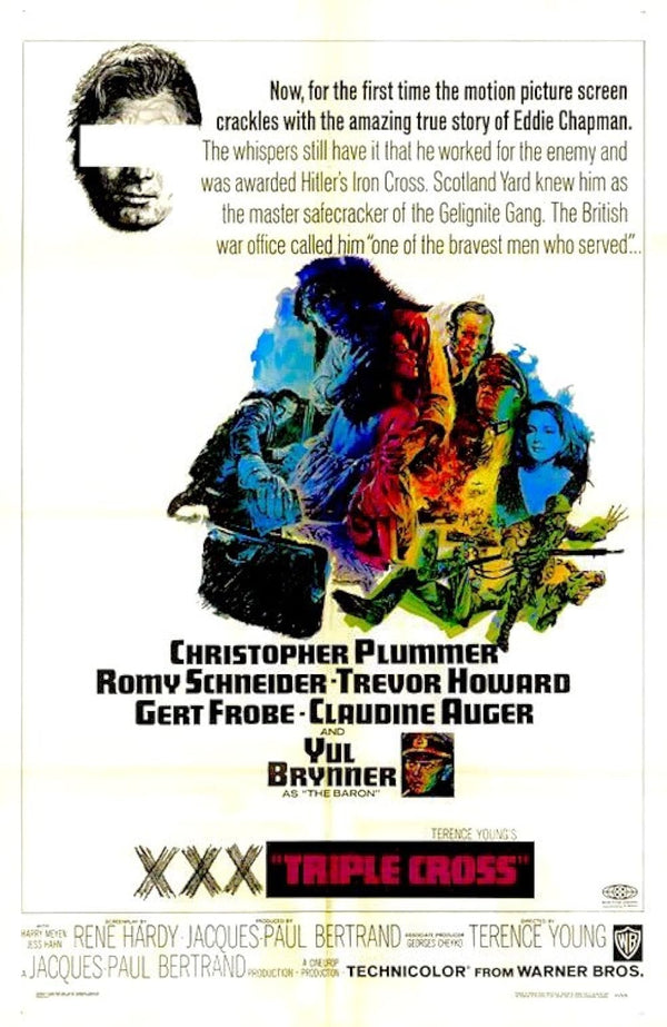 Triple Cross (1966) - Action Adventure Drama Poster Movie Poster | Film Wall Art Print