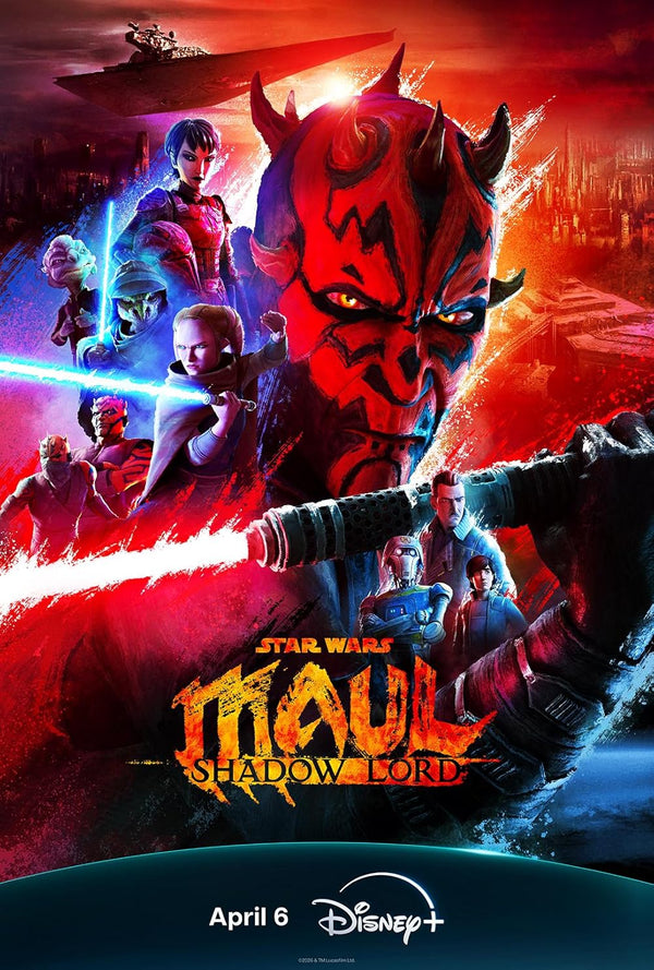 Star Wars: Maul - Shadow Lord TV Series Poster | Official Art Movie Poster | Film Wall Art Print