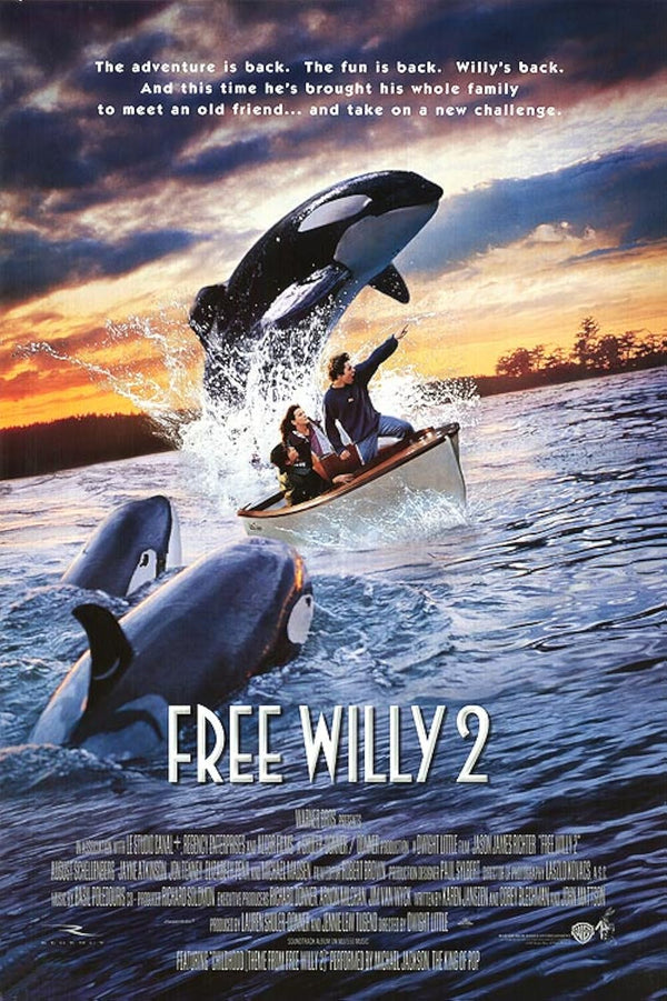 Free Willy 2: The Adventure Home - Movie Poster & Details Movie Poster | Film Wall Art Print