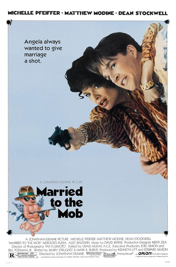 Married To The Mob 1988 Comedy Crime Romance Movie Poster Movie Poster | Film Wall Art Print