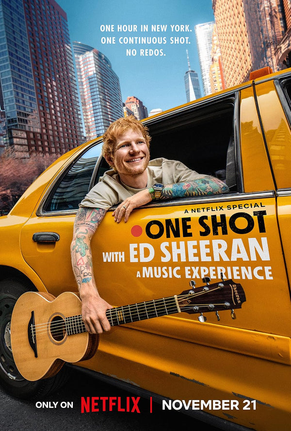 Ed Sheeran Music Movie Poster | Official Trailer Movie Poster | Film Wall Art Print